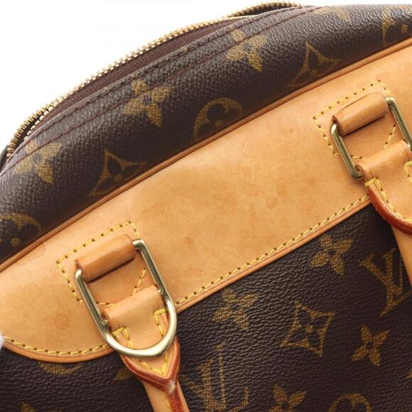 LOUIS VUITTON Brown Monogram Leather Deauville Bag - Picture 11 of 11